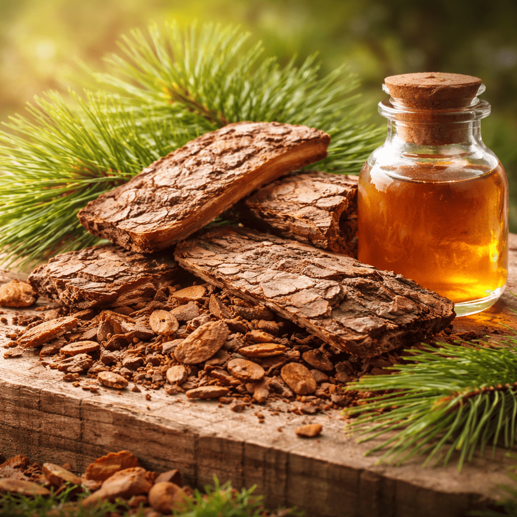 French maritime pine bark